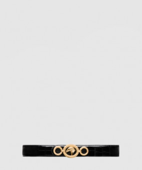 스테파노 리치 디아망테 크로커 벨트 N381CM-C581O